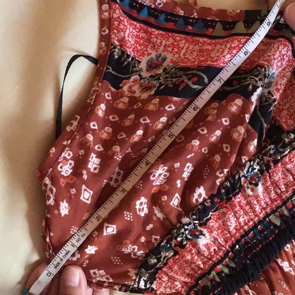 HALTER ROMPER MAXI DRESS - Picture 13 of 14